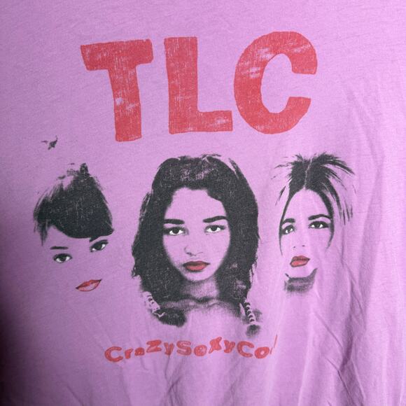 Daydreamer Purple TLC Solo Graphic T-shirt Womens X-Small - Picture 6 of 8